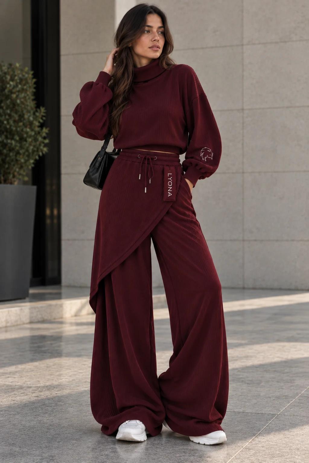 Ensemble Aria Col Roulé — Bordeaux